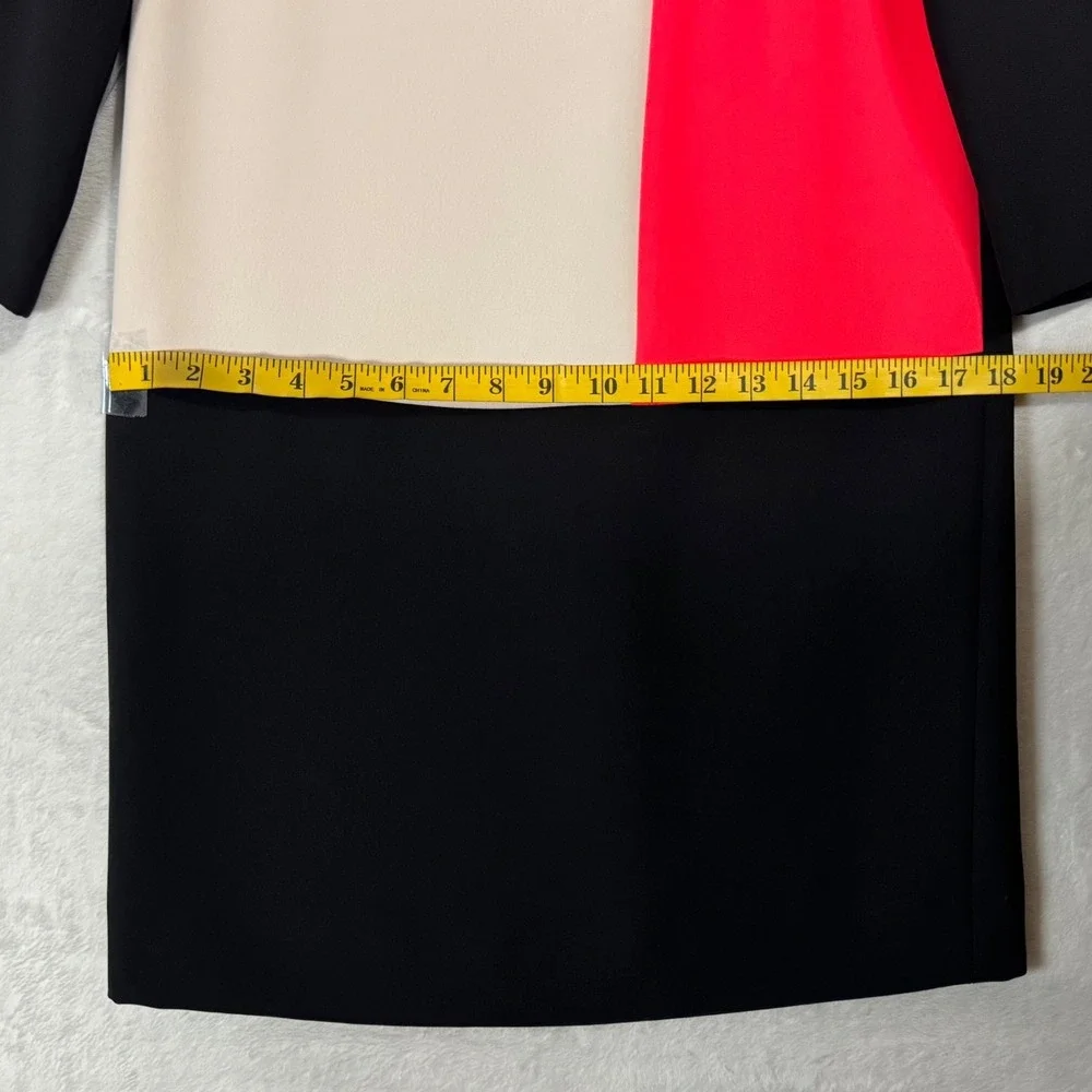 NWT Kate Spade Go Fly A Kite Colorblock Shift Dress Sz 00 Mondrian Mod 60s Style